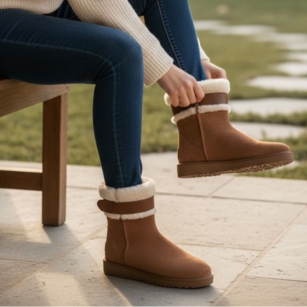 Kate Spade Camel Brown Bailee Winter Boots